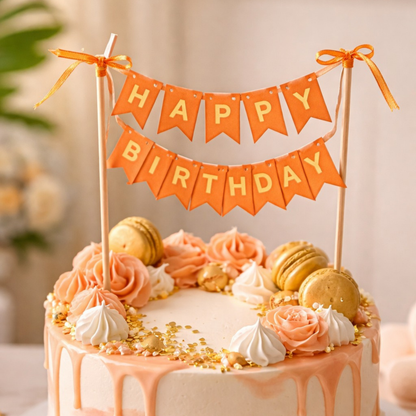 Happy Birthday Banner | Pack Of 10 Pieces