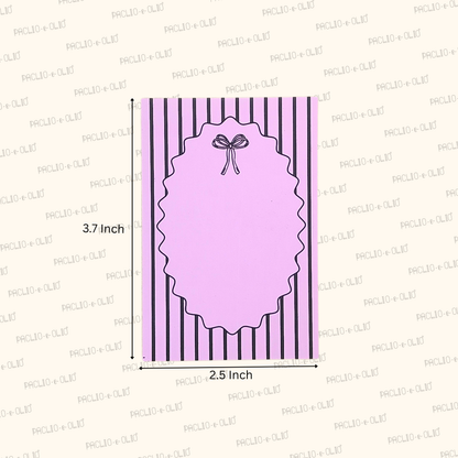 Tags | 3.7x2.5 Inches | Pack Of 25 Pieces