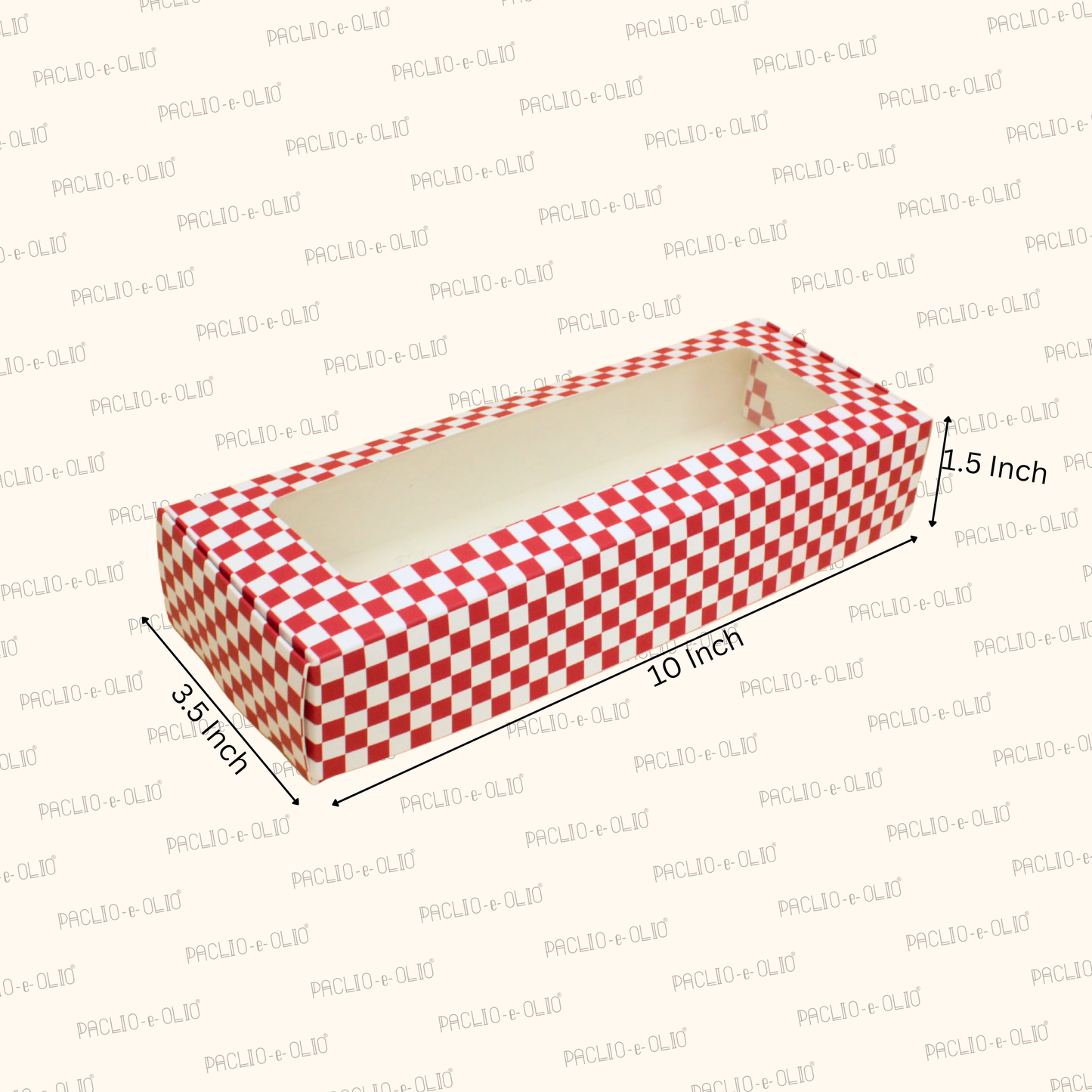 12 Cavity Chocolate Box | 10x3.5x1.5 Inches