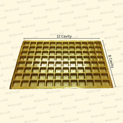 Chocolate Gold Cavity Tray