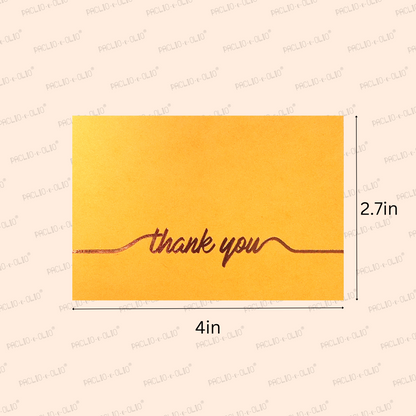 THANK YOU TAGS (4x2.75 INCHES)