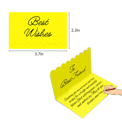 ASSORTED MESSAGE TAGS (4.6x3.7 INCHES)