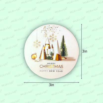 CHRISTMAS TAG (3x3 INCHES)