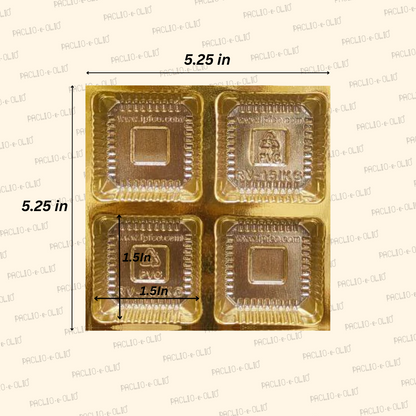 GOLDEN TRAY CAVITY (4 CAVITIES)