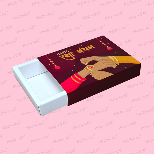 Rakhi Brownie Box (8.5x6.5x1.5 INCHES)