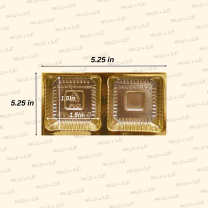 GOLDEN TRAY CAVITY (2 CAVITIES)