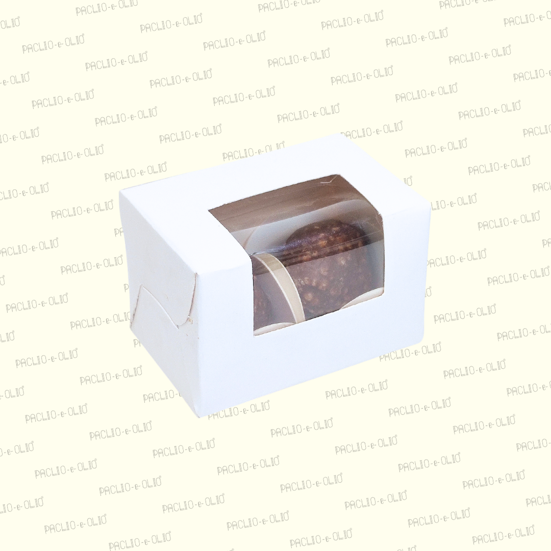 2 Cavity Chocolate Box (3x2x2 Inches)