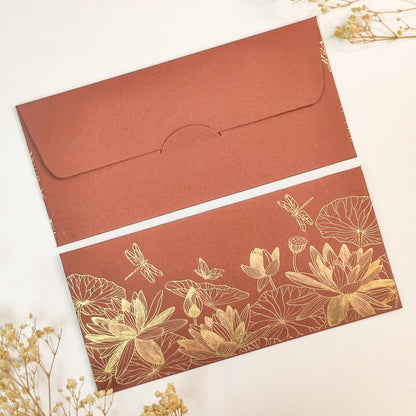 FLORAL ENVELOPE (7.5X3.5 INCHES)