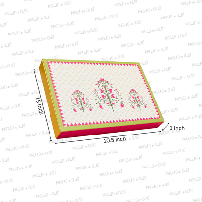 Gul-e-Zar 15 Cavity Chocolate Box | 10.5x7.5x1 Inches