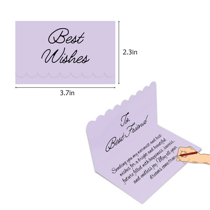 ASSORTED MESSAGE TAGS (4.6x3.7 INCHES)