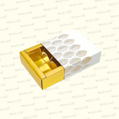 4 Cavity Chocolate Box (4.5x4.5x1.5 Inches)