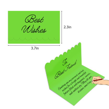 ASSORTED MESSAGE TAGS (4.6x3.7 INCHES)