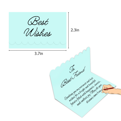 ASSORTED MESSAGE TAGS (4.6x3.7 INCHES)