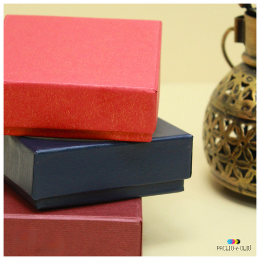 4 Laddu Rigid Box (4x4x1.5 Inches)