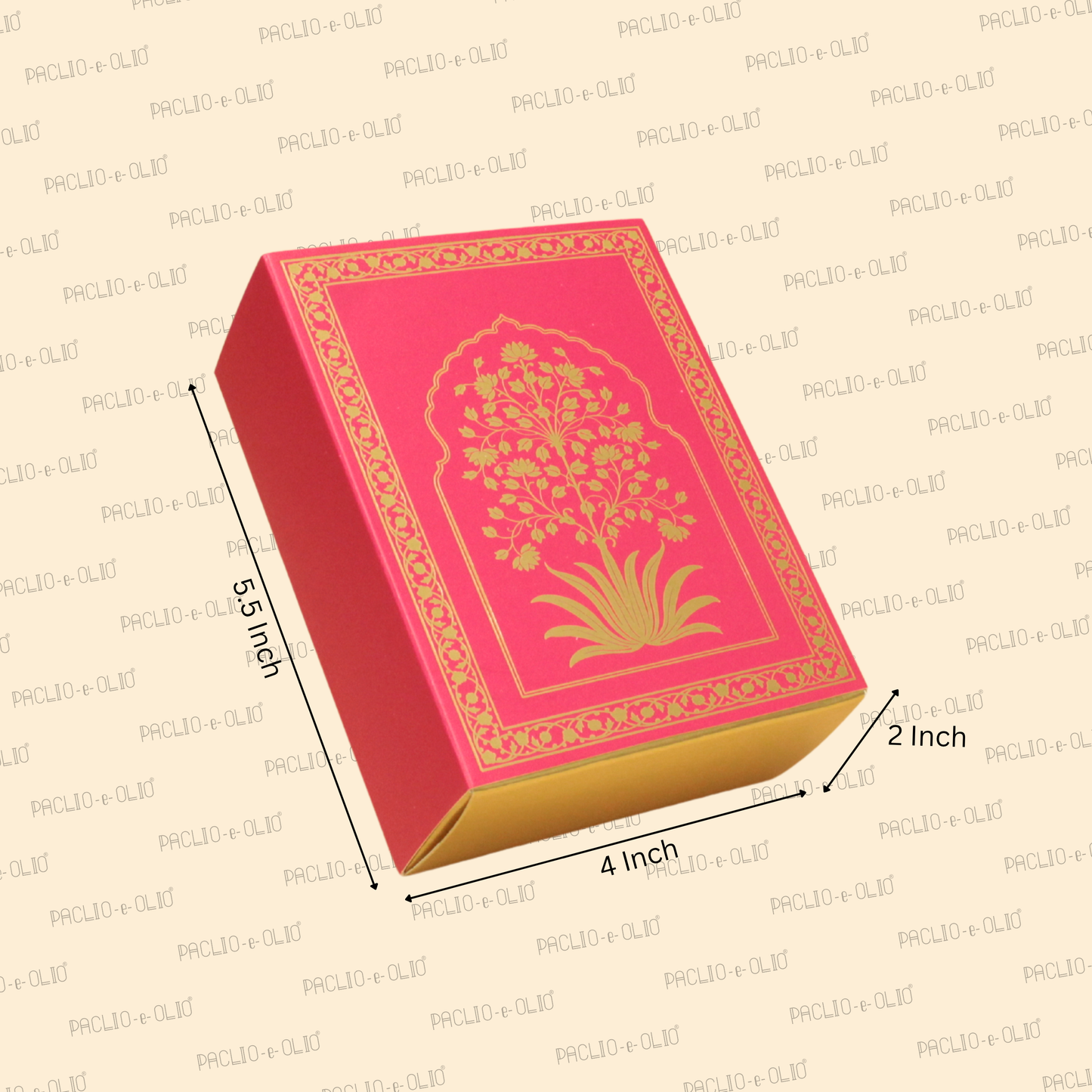 6 Cavity Chocolate Box | 5.5x4x2 Inches