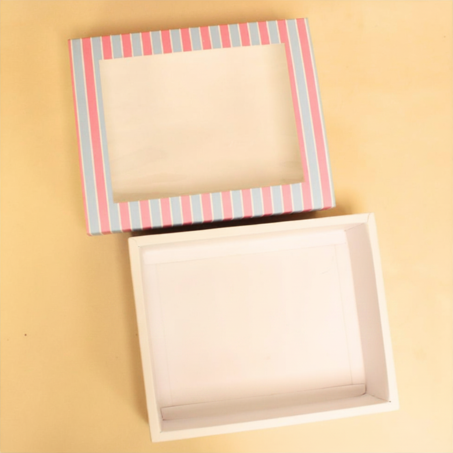 Hamper Gift Box for Chocolates & Cookies – 10.5x8.5x4 Inches