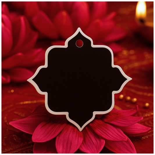 Black and White Gift Tags | 3x3 Inches | Pack Of 25 Pieces