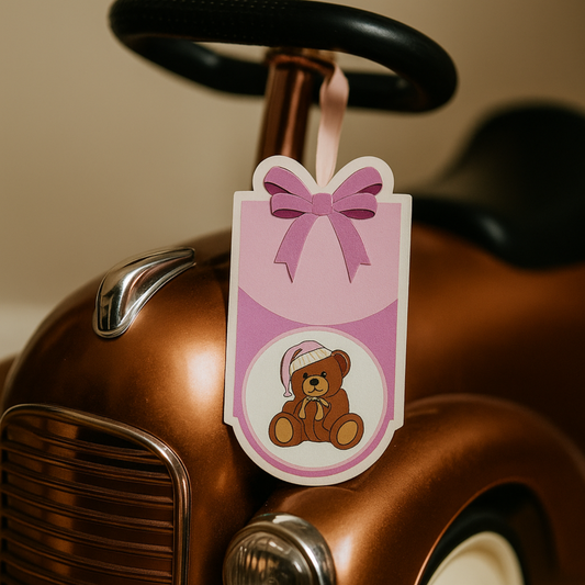 Baby Tags | 3.5x2 Inches | Pack Of 25 Pieces