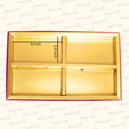 Dry Fruit Rigid Box (14.5x9x1.5 Inches)