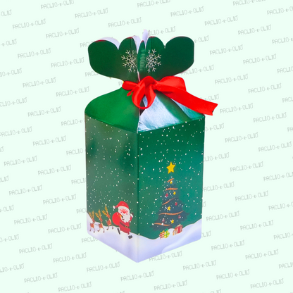 CHRISTMAS CANDY BOX (2.5x2.5x4 INCHES)