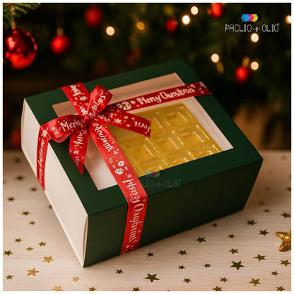 Hamper Gift Box for Chocolates & Cookies – 10.5x8.5x4 Inches