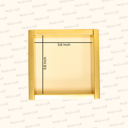 9 Cavity Chocolate Box (6.5x6.5x1.5 Inches)