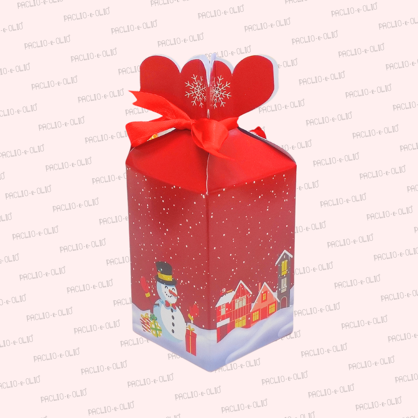 CHRISTMAS CANDY BOX (2.5x2.5x4 INCHES)