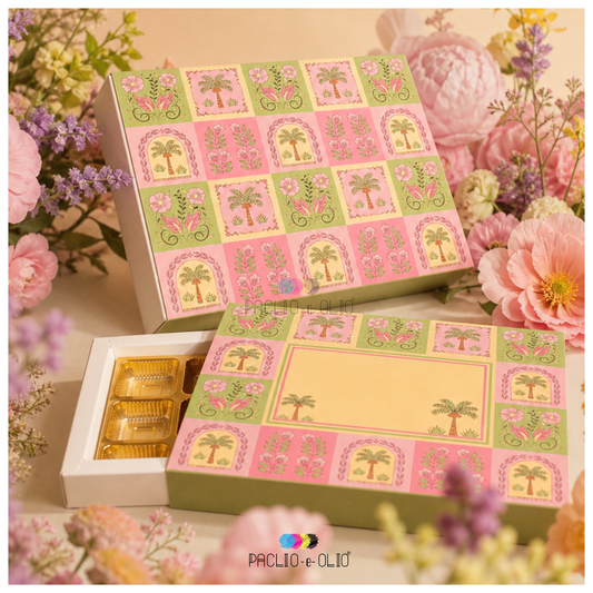 12 Cavity Chocolate Box | 8.5x6.5x1.5 Inches