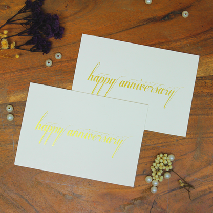 HAPPY ANNIVERSARY TAGS (4x2.75 INCHES)