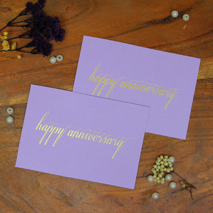 HAPPY ANNIVERSARY TAGS (4x2.75 INCHES)