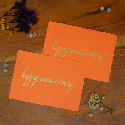 HAPPY ANNIVERSARY TAGS (4x2.75 INCHES)