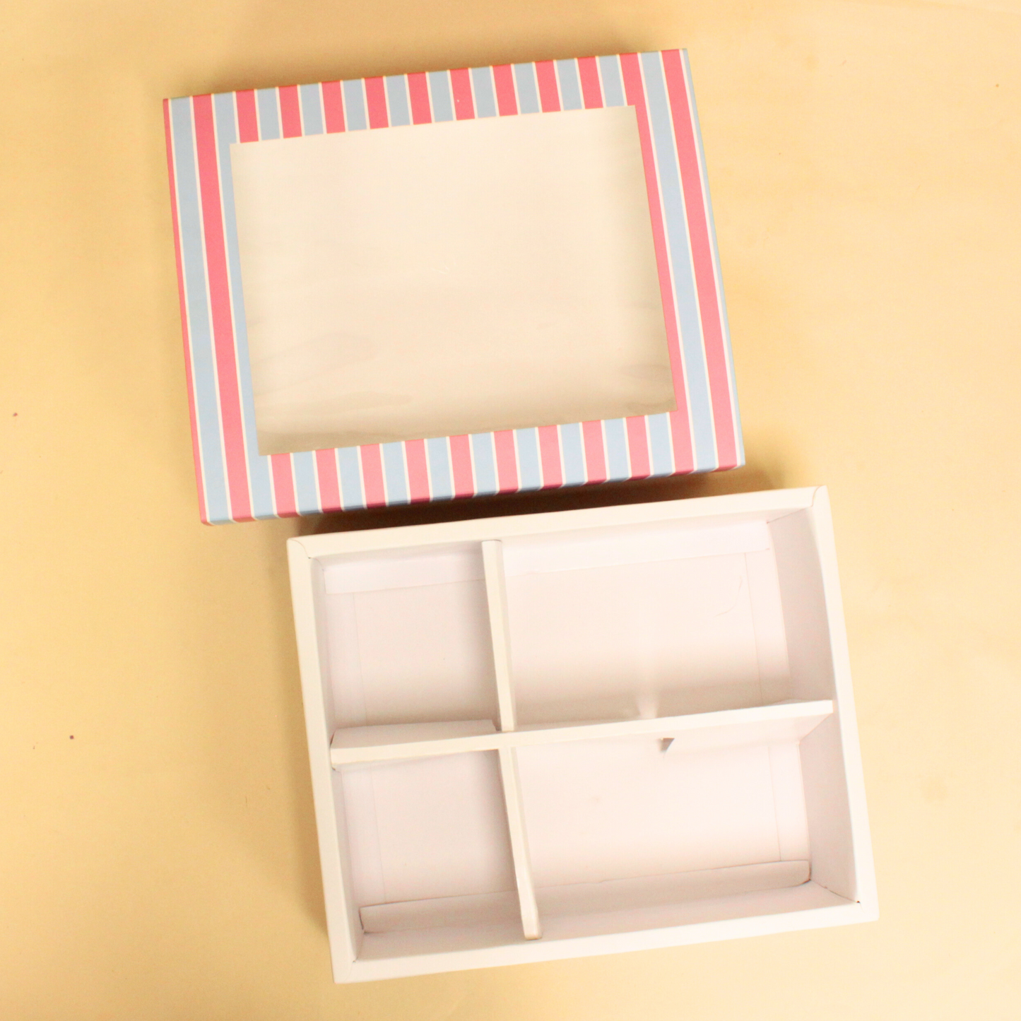 Hamper Gift Box for Chocolates & Cookies – 11x8.5x4 Inches