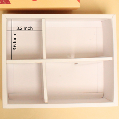 Hamper Gift Box for Chocolates & Cookies – 11x8.5x4 Inches