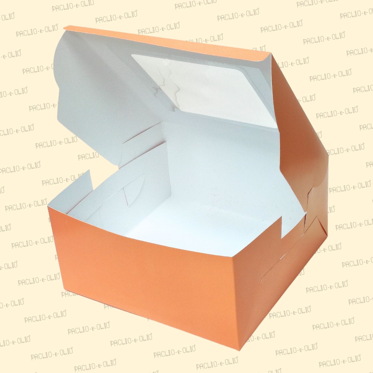 1 Kg/2 Pounds Cake Box (10x10x5 Inches)