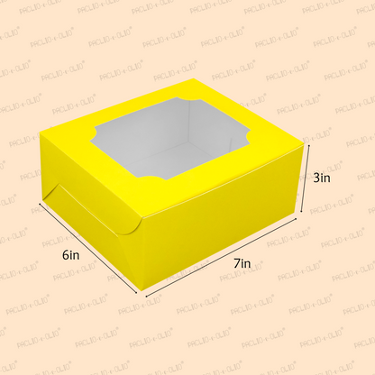 DONUT BOX (7x6x3 INCHES)