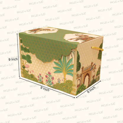 Festive Hamper Box | 9x9x6 Inches
