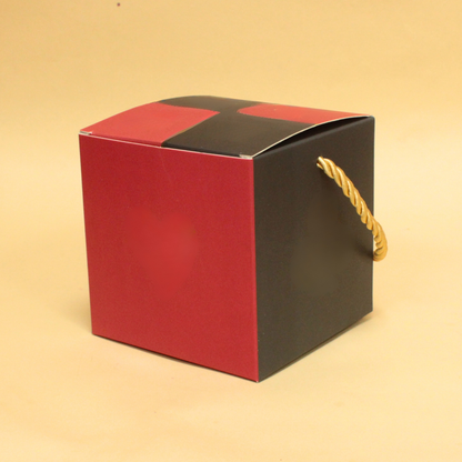 Diwali Poker Jar Box/ Candle Box (4x4x4 Inches)