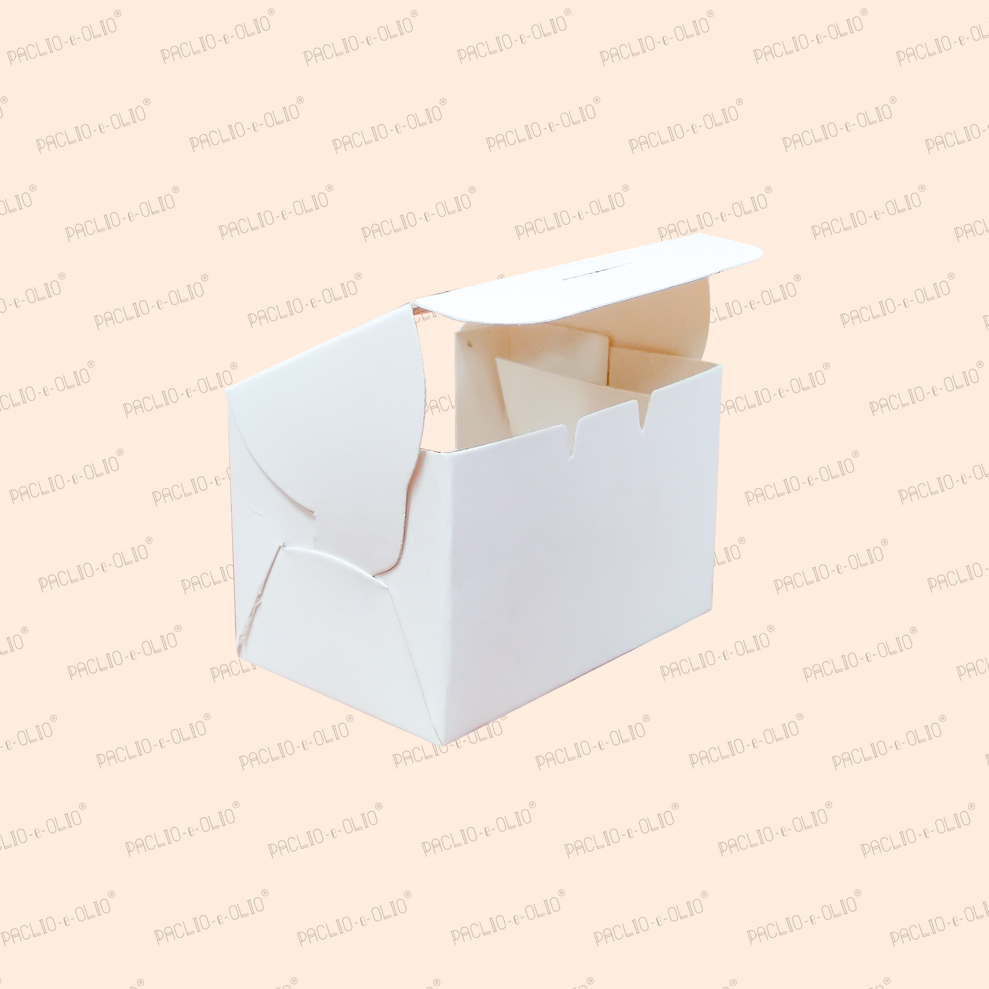 3 PIECES MACARON BOX (3X2X2 INCHES)