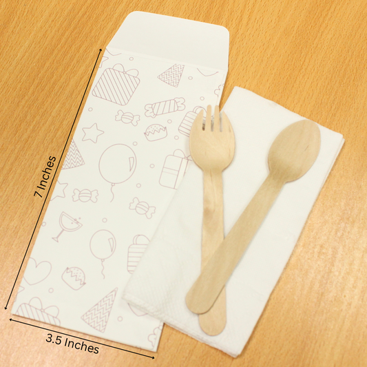 Cutlery Pouch (7x3.5 Inches)