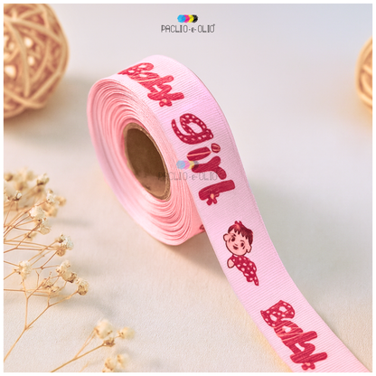Baby Girl Ribbon (1 Inch)