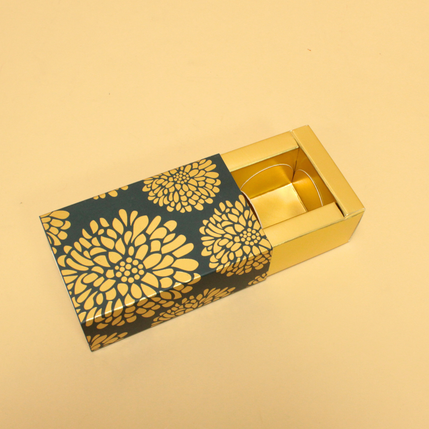 2 Cavity Chocolate Box (4.5x2.5x1.5 Inches)