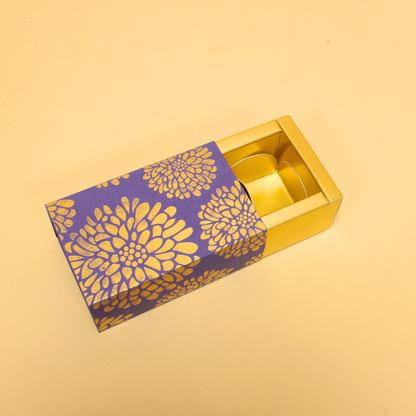 2 Cavity Chocolate Box (4.5x2.5x1.5 Inches)