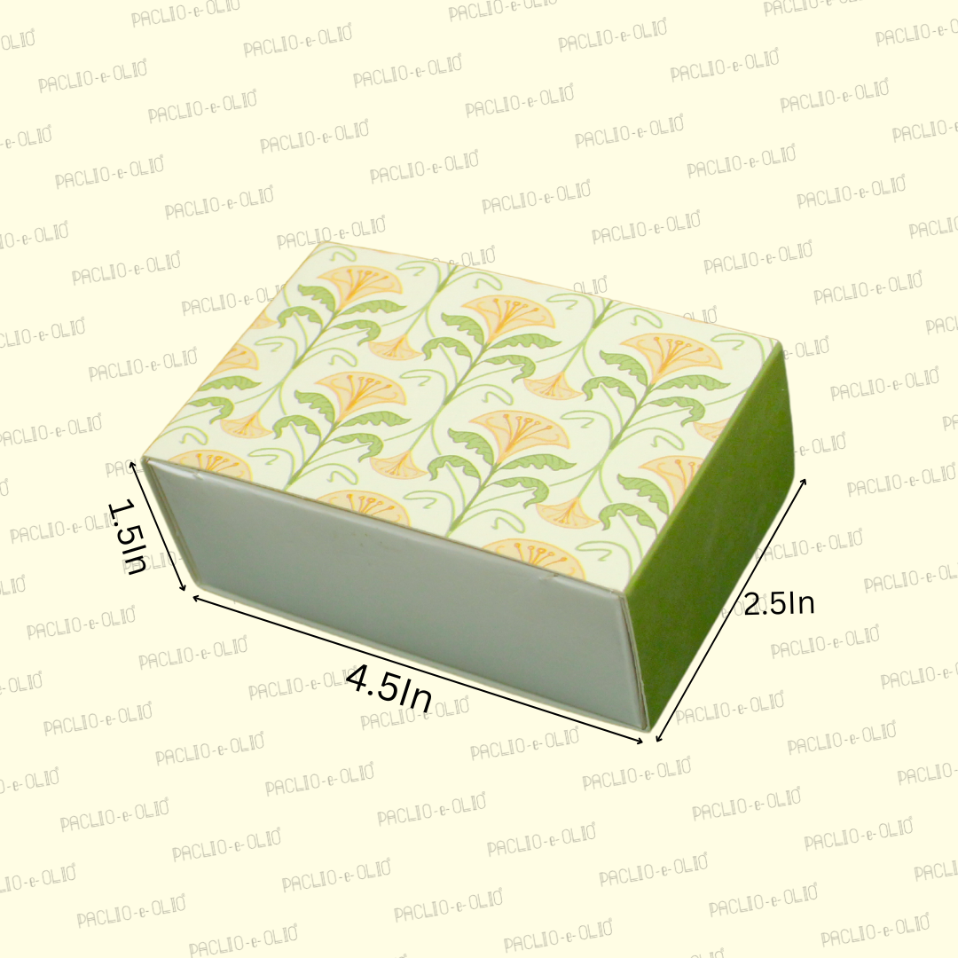 2 Cavity Chocolate Box Plant Print (4.5x2.5x1.5 Inches)