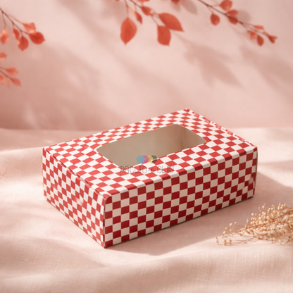 6 Cavity Chocolate Box | 5x3.5x1.5 Inches