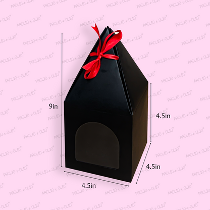 Tall Jar Box (4.5x9x4.5 Inches)