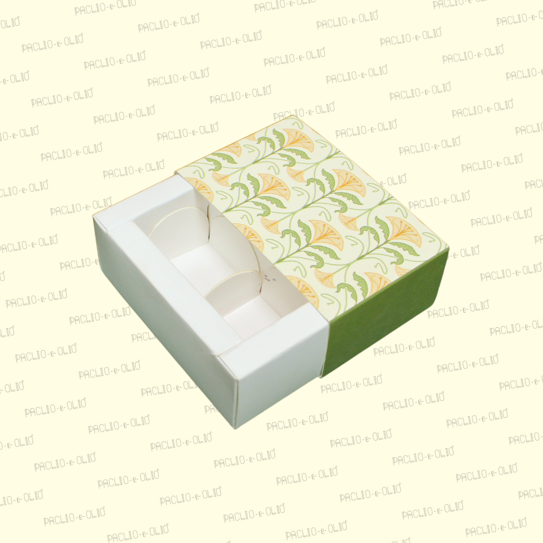 2 Cavity Chocolate Box Plant Print (4.5x2.5x1.5 Inches)