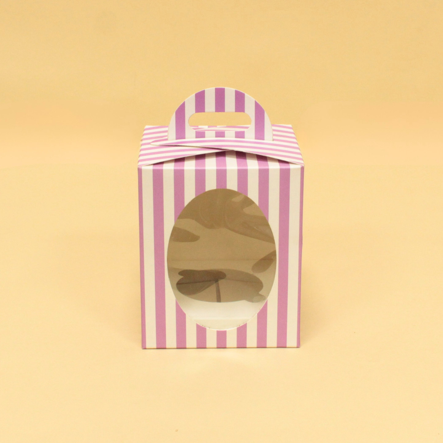 1 Cupcake Box | 3.5x3.5x4.5 Inches