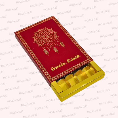 18 PCS RAMADAN CHOCOLATE BOX (10.5x7x1 INCHES)