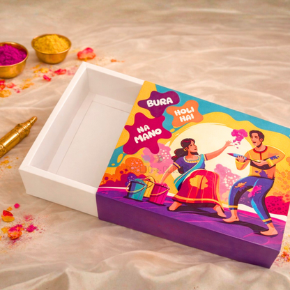 Holi Hamper Box | 10.5x8.5x4 Inches