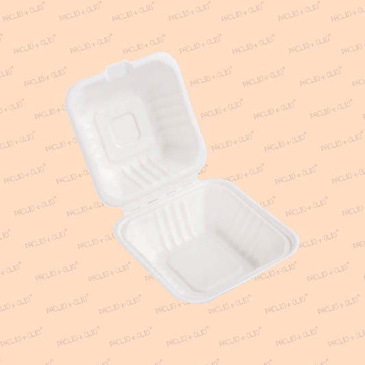 BENTO CAKE BOX/ CLAMSHELL BOX (6 INCHES)